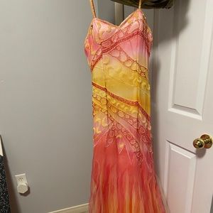 Multi-coloured dress